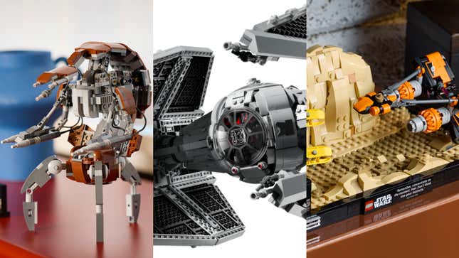 Image for article titled Lego&#39;s Star Wars Day Plans Include a Screaming New TIE Interceptor