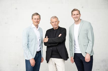 Die Jugendforscher Simon Schnetzer (von links), Klaus Hurrelmann und Kilian Hampel haben die Studie durchgeführt. 