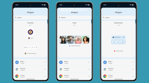 Android 15 Beta 1 Pixel Launcher widget selector