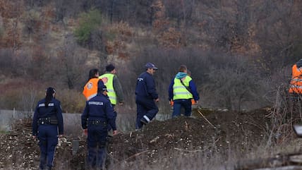 Die Polizei hatte die gesamte Gegend um Banjsko polje, in der Nähe von Bor nach dem kleinen Mädchen abgesucht.