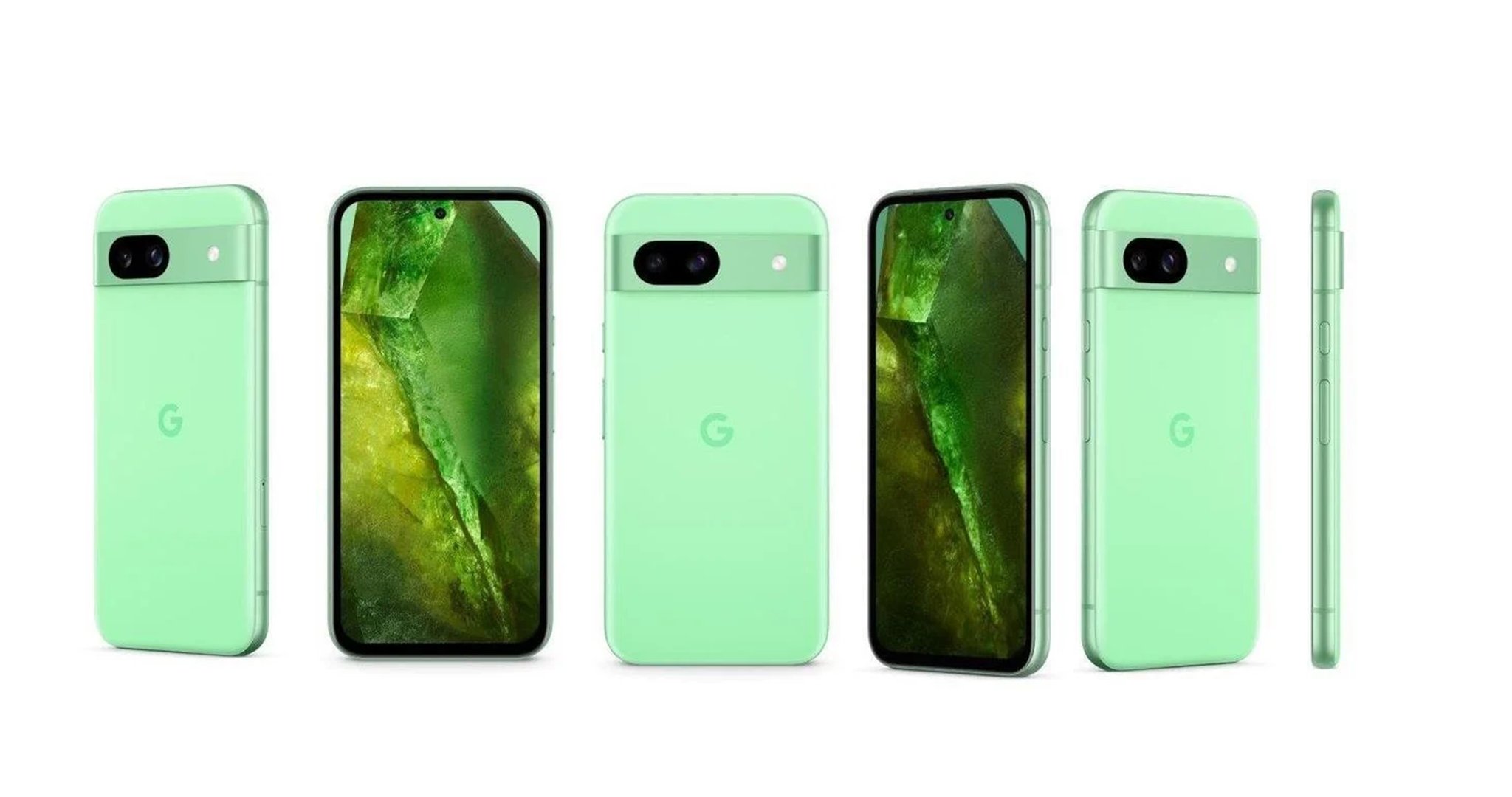 Google Pixel 8a Leaked Render Mint