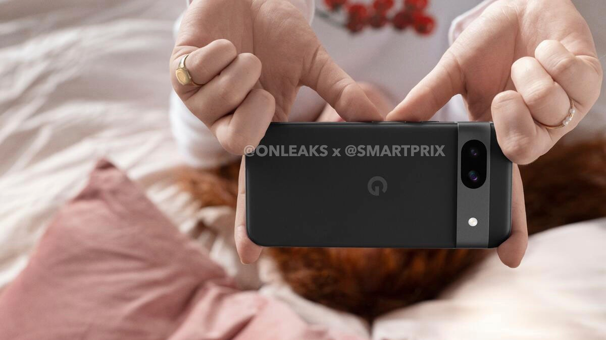 Google Pixel 8a Leaked marketing render 3