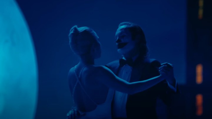 Lady Gaga and Joaquin Phoenix in Joker: Folie à Deux.