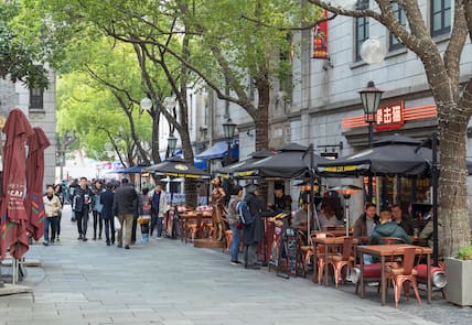 In China ist es üblich in Restaurants und Cafés nur den Betrag zu zahlen, der auf der Rechnung steht.