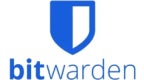 Bitwarden logo.