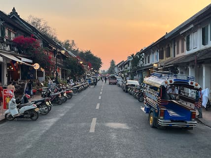 Die Altstadt von Luang Prabang