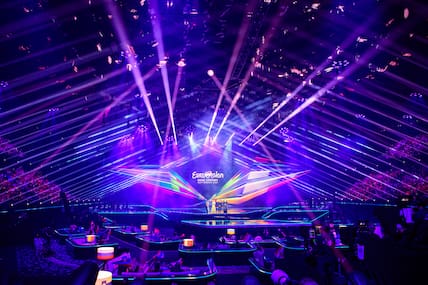 Die ganz große Show: Probe zum Eurovision Song Contest (ESC) in der Ahoy Arena in Rotterdam vor dem ESC 2021.