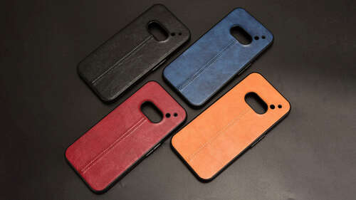 Retro Hybrid PU Leather Soft Rubber Case for Nothing Phone 2a