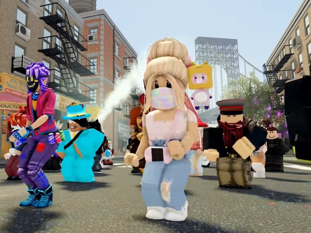 Roblox Avatars dancing