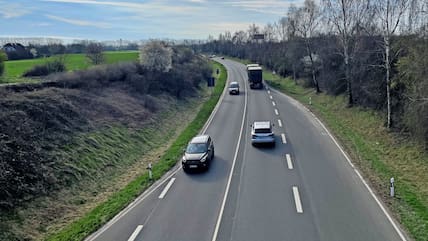 Blick auf die Westtangente von der Dammhusener Chaussee aus.