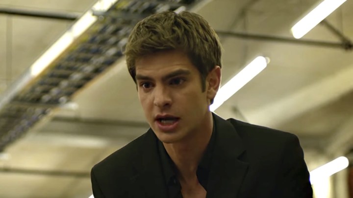 Andrew Garfield in The Social Network.