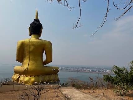 Pakse liegt direkt am Ufer des Mekong.