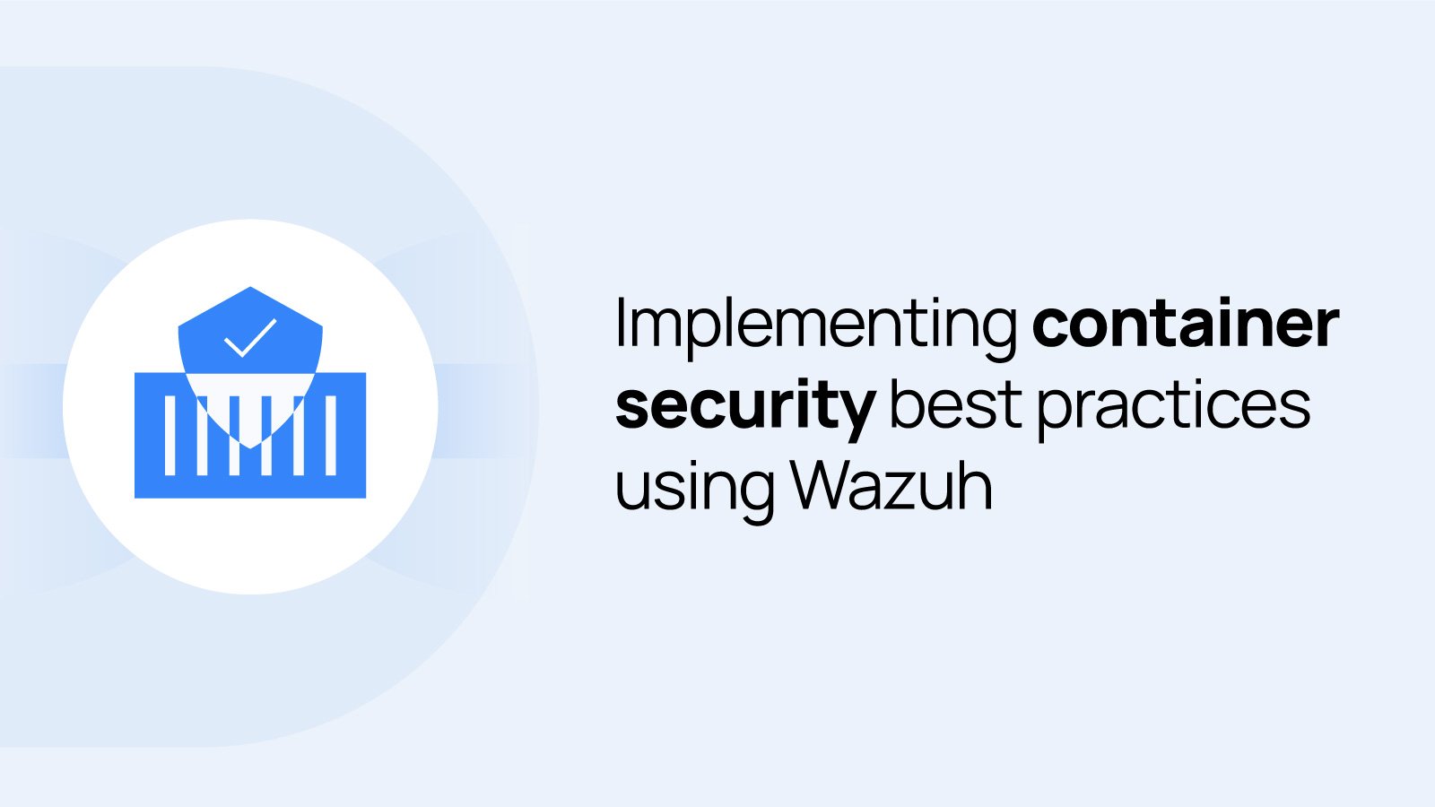 Wazuh container security