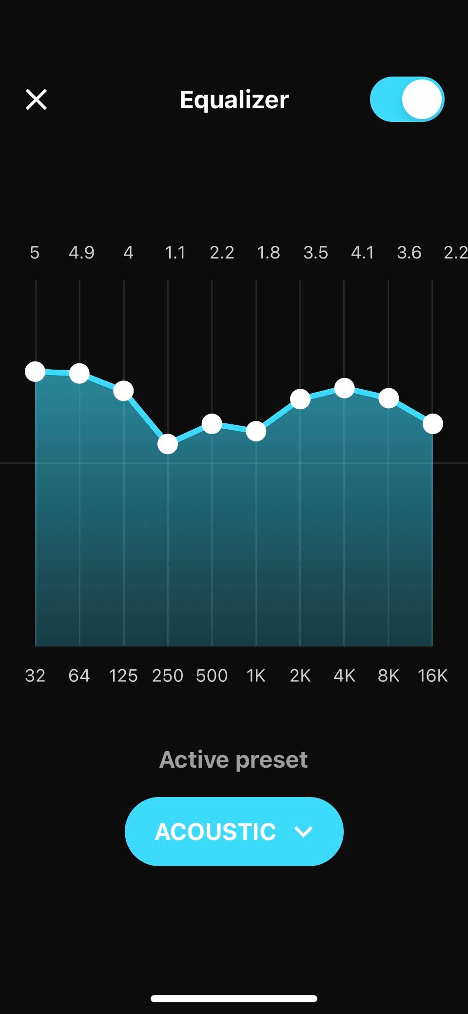 Basic EQ Settings