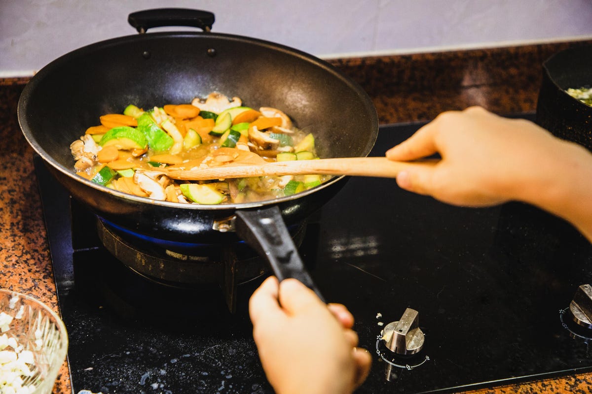 stir fry in skillet