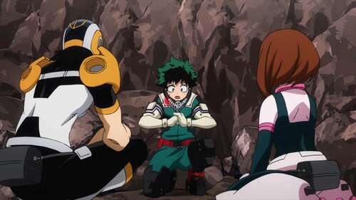 hero academia scene