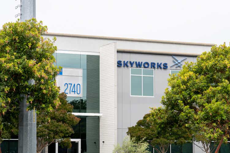 Skyworks office in San Jose, California, USA