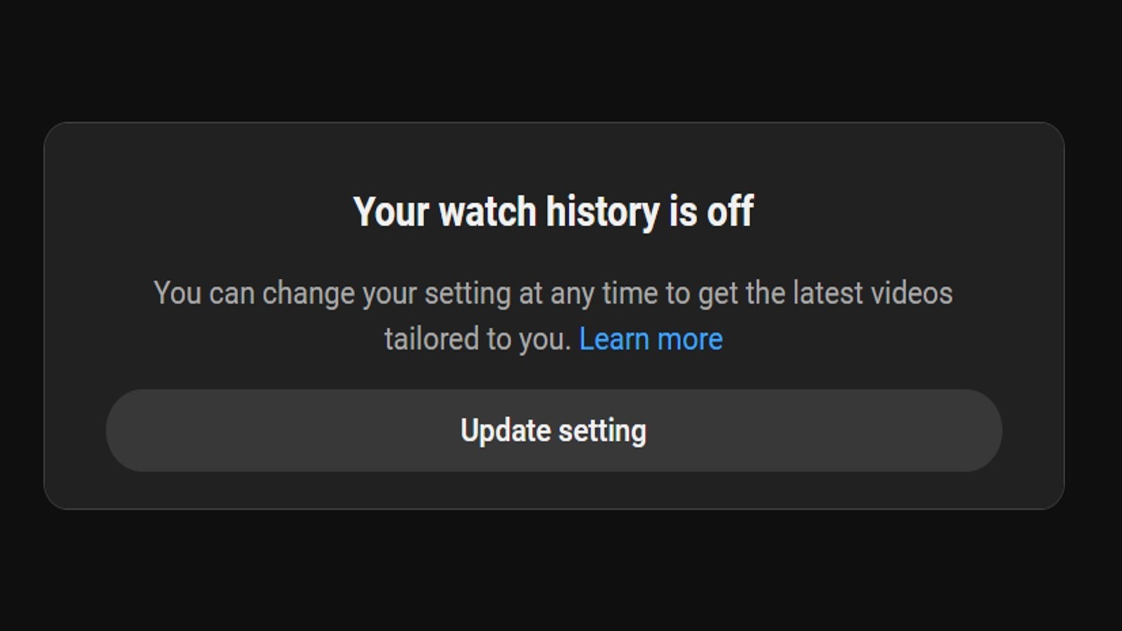 youtube watch history image