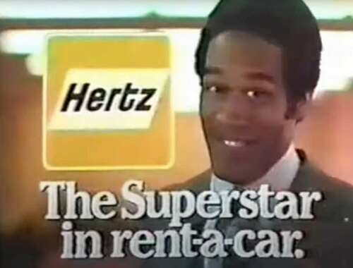 O.J. Simpson Hertz commercials