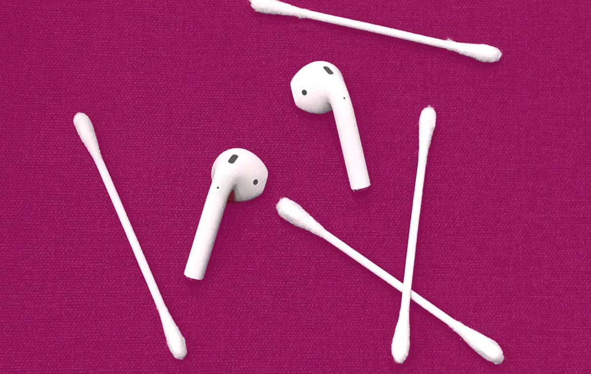 cotton swabs and earbuds