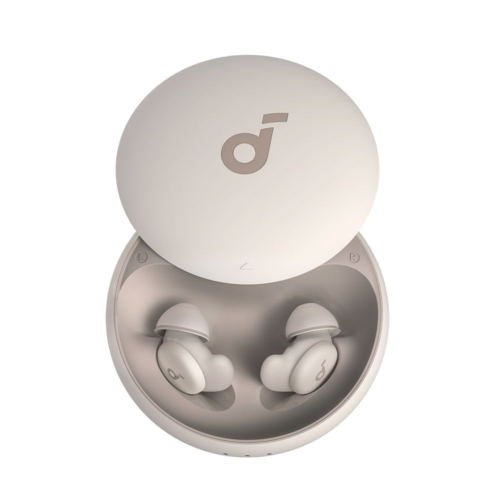 Soundcore Sleep A20 Bluetooth Earbuds on a white background