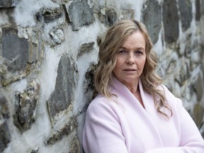 Georgina McGrath, an IPV survivor, poses for a portrait in St. John's,