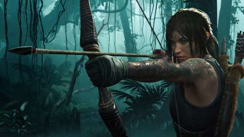 Lara Croft in Shadow of the Tomb Raider.