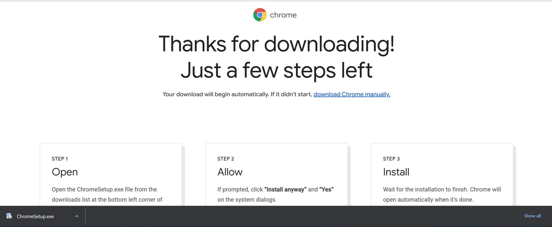 windows download chrome 2