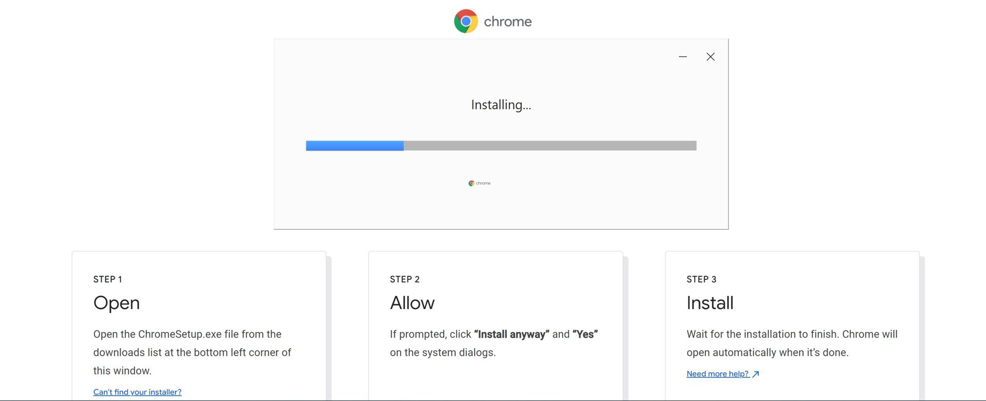 windows download chrome 3