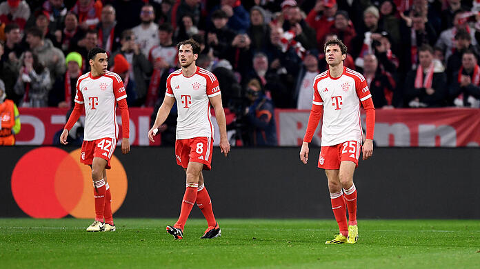 Mussten gegen Real Madrid zunächst auf der Bank sitzen: Leon Goretzka und Thomas Müller.