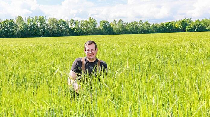 Schon immer hat Andreas Grünwald (32) gewusst: Er will als Landwirt arbeiten. Allerdings hat dieser Beruf früher mehr Spaß gemacht, erzählt er. Denn die Auflagen seien mehr geworden.