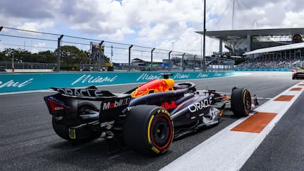 Max Verstappen hat den Sprint von Miami gewonnen.