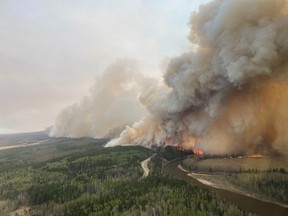 Edson fire