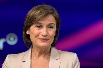 Sandra Maischberger (57), deutsche Journalistin, Fernsehmoderatorin, Produzentin und Autorin