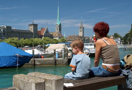 Eis essen ist in Zürich eine kostspielige Angelegenheit.