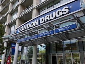 London Drugs location at Olympic Village in Vancouver on May 22, 2024.