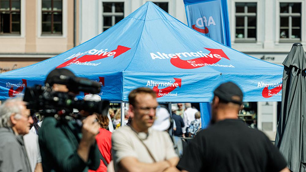 Thüringen: AfD-Wahlkampfveranstaltung