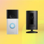 Ring video doorbell and camera