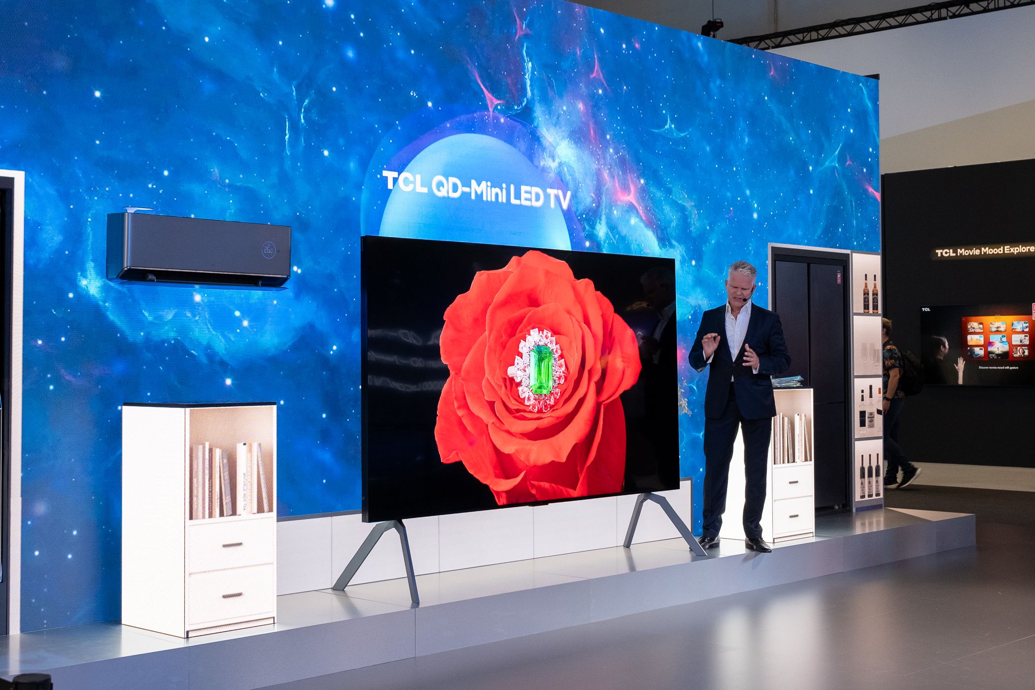 TCL X955 Premium QD-Mini LED 4K TV at IFA 2023.