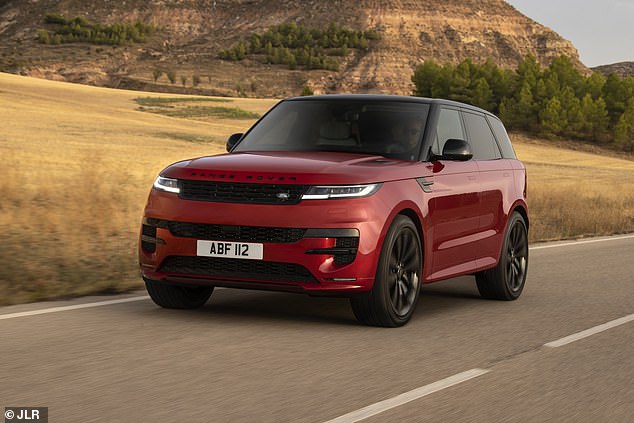 The Range Rover Evoque and Range Rover Velar do not qualify for the discount, nor do any of the Discovery, Defender or Jaguar new vehicles. Only Range Rover and Range Rover Sports (pictured) covered under Land Rover’s in-house insurance product are eligible and the car’s value cannot exceed £150,000