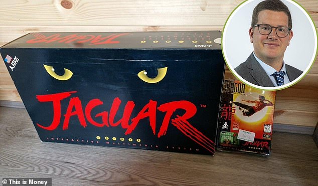 Retro revival: Recently, I snapped up a mint condition Atari Jaguar games console from an auction for £200 - and the auction of toys was eye-opening