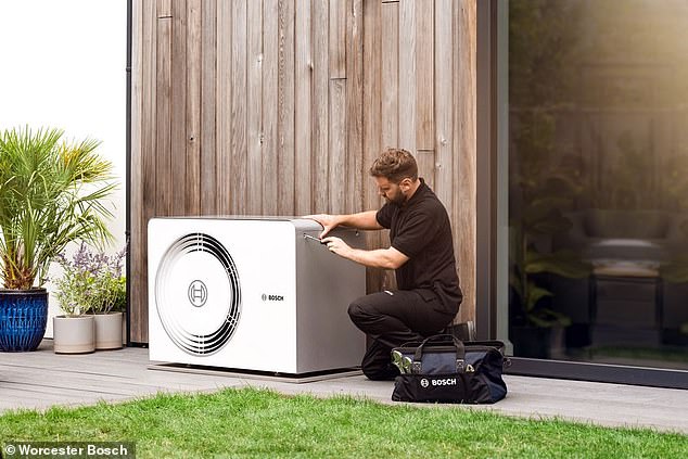 Box of treats: Consumers that get a Worcester Bosch heat pump can get a £2,500 grant