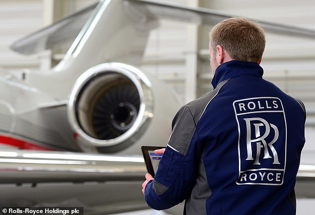 Recovery: Rolls-Royce revealed large engine flying hours - a measure of how much airlines use its engines - returned to pre-pandemic levels in the opening four months of 2024