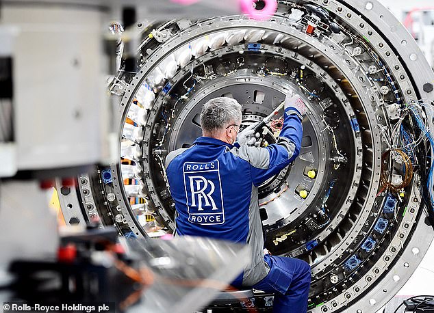 Rolls-Royce has seen its share price increase by 187 per cent over the past year