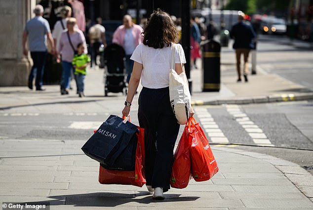 Lower inflation: Price increases in shops have hit their smallest levels in over two years, according to the British Retail Consortium and NielsenIQ
