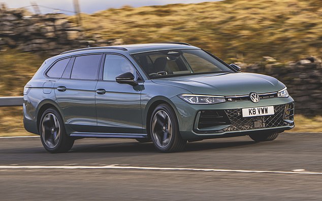 Pack the family: The new VW comes only as a five-seater estate