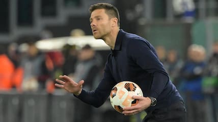 Xabi Alonso warnt seine Spieler vor dem zweiten Duell mit der AS Rom.