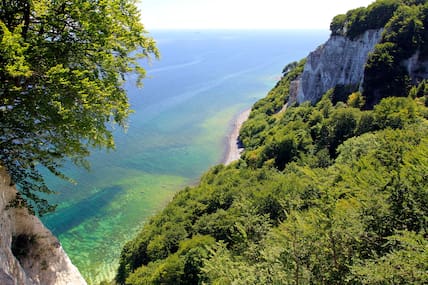 Beeindruckend: Der Nationalpark Jasmund bei Sassnitz.