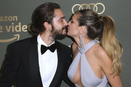 Heidi Klum und Tom Kaulitz sind unzertrennlich, wie hier bei der Verleihung der Golden Globe Awards.