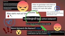 Die Jagd nach den Protagonisten des Videos begann und endete für manche schnell, die Namen waren gefunden.